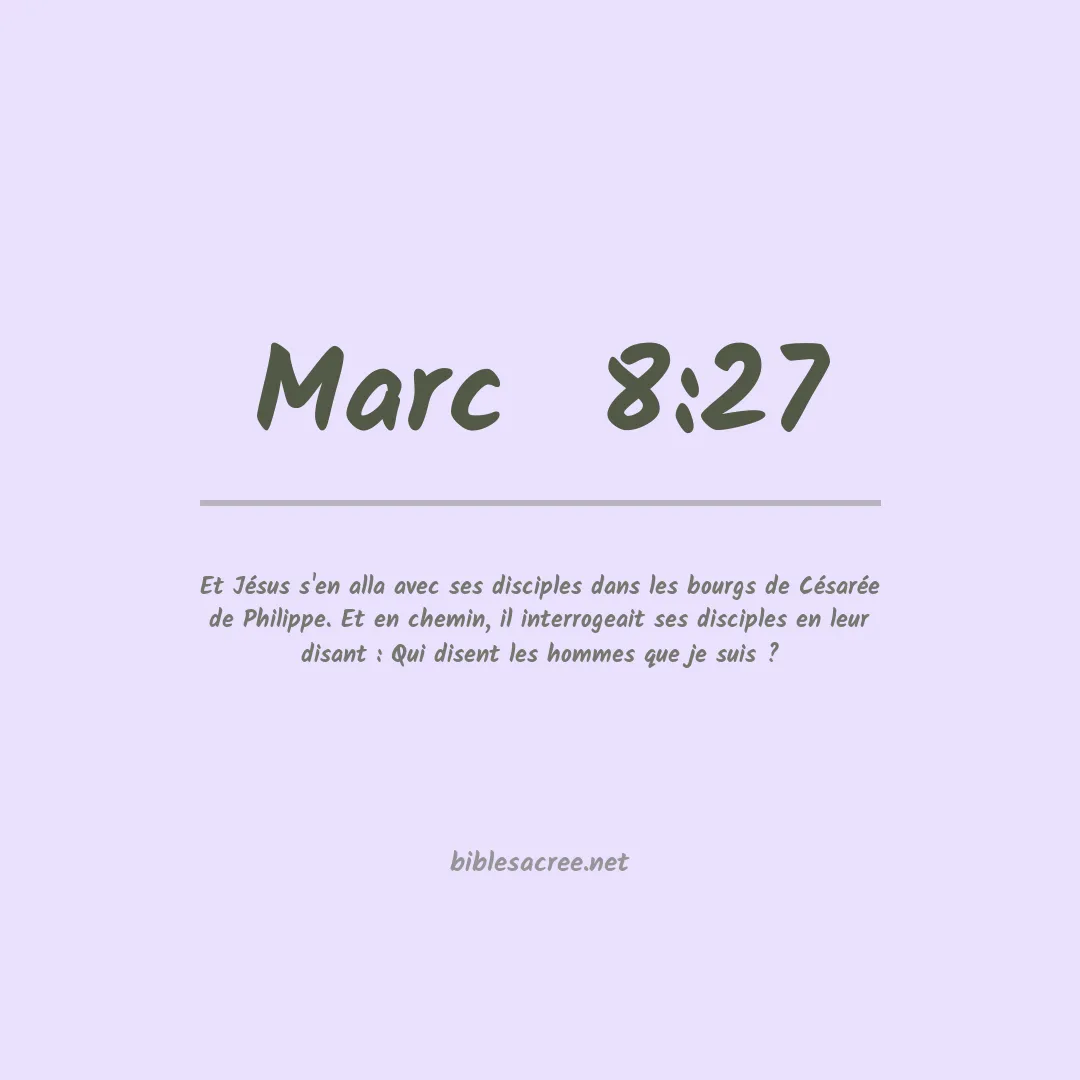 Marc  - 8:27