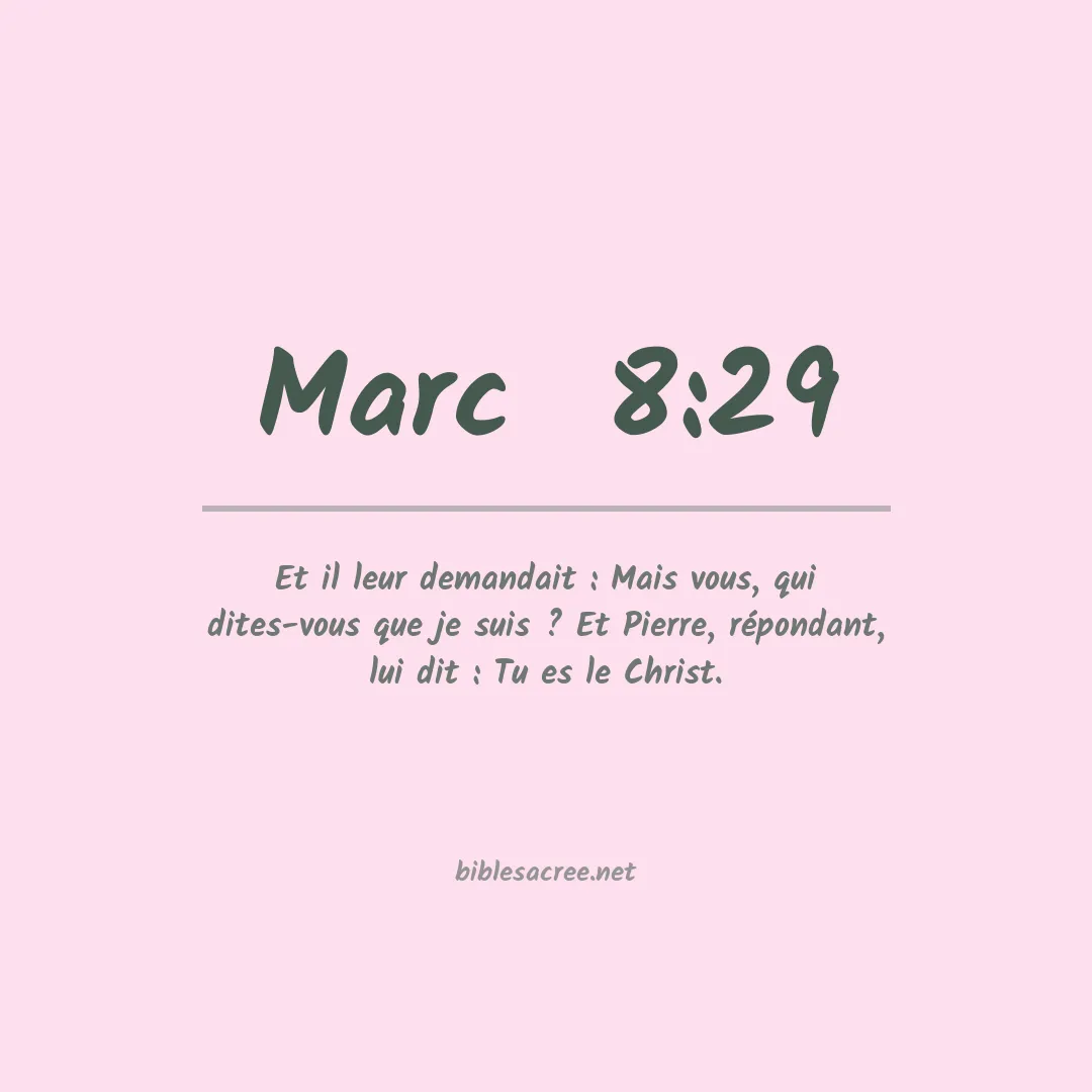 Marc  - 8:29