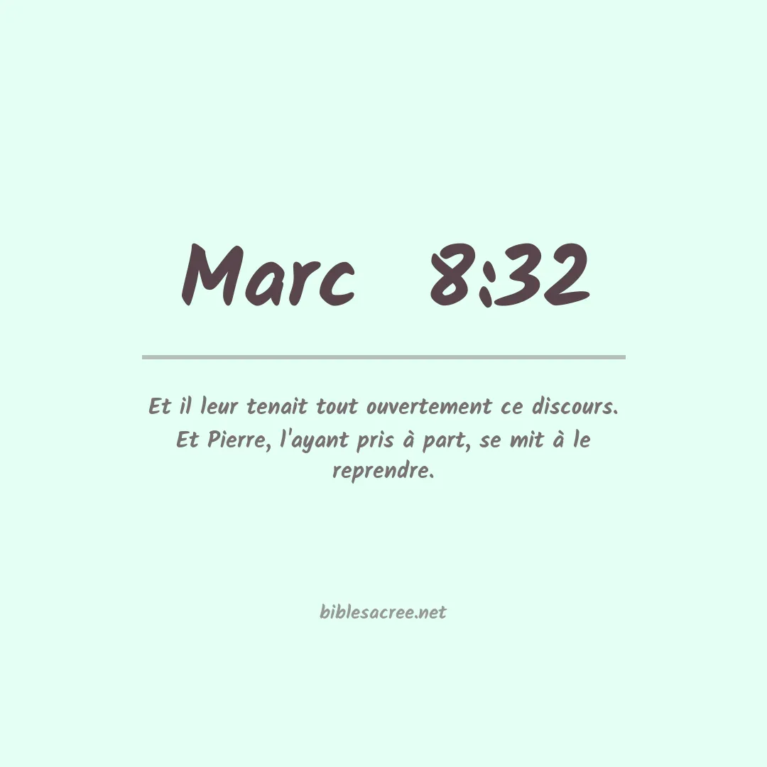 Marc  - 8:32