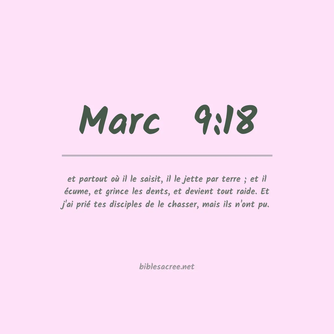 Marc  - 9:18
