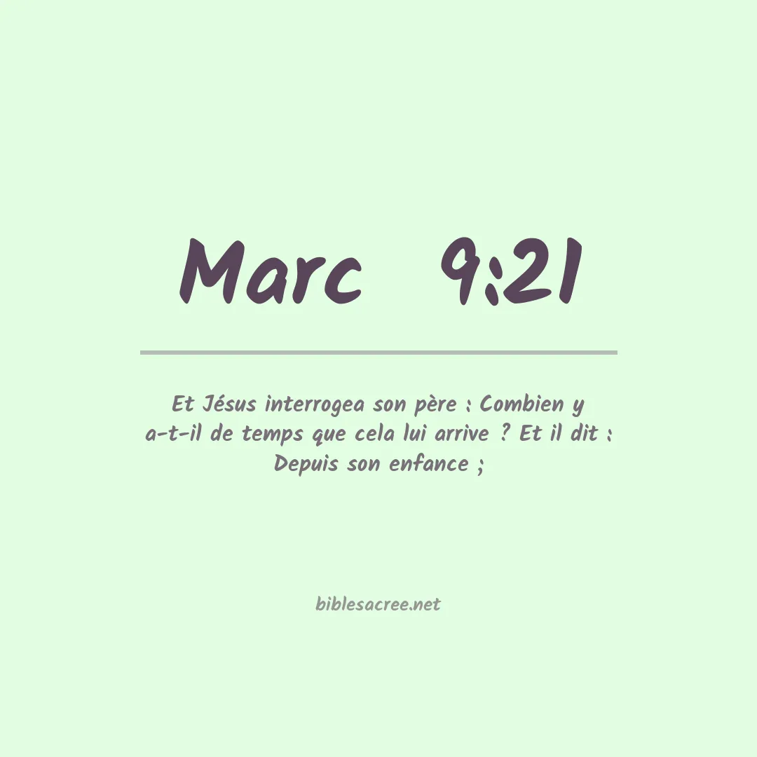 Marc  - 9:21