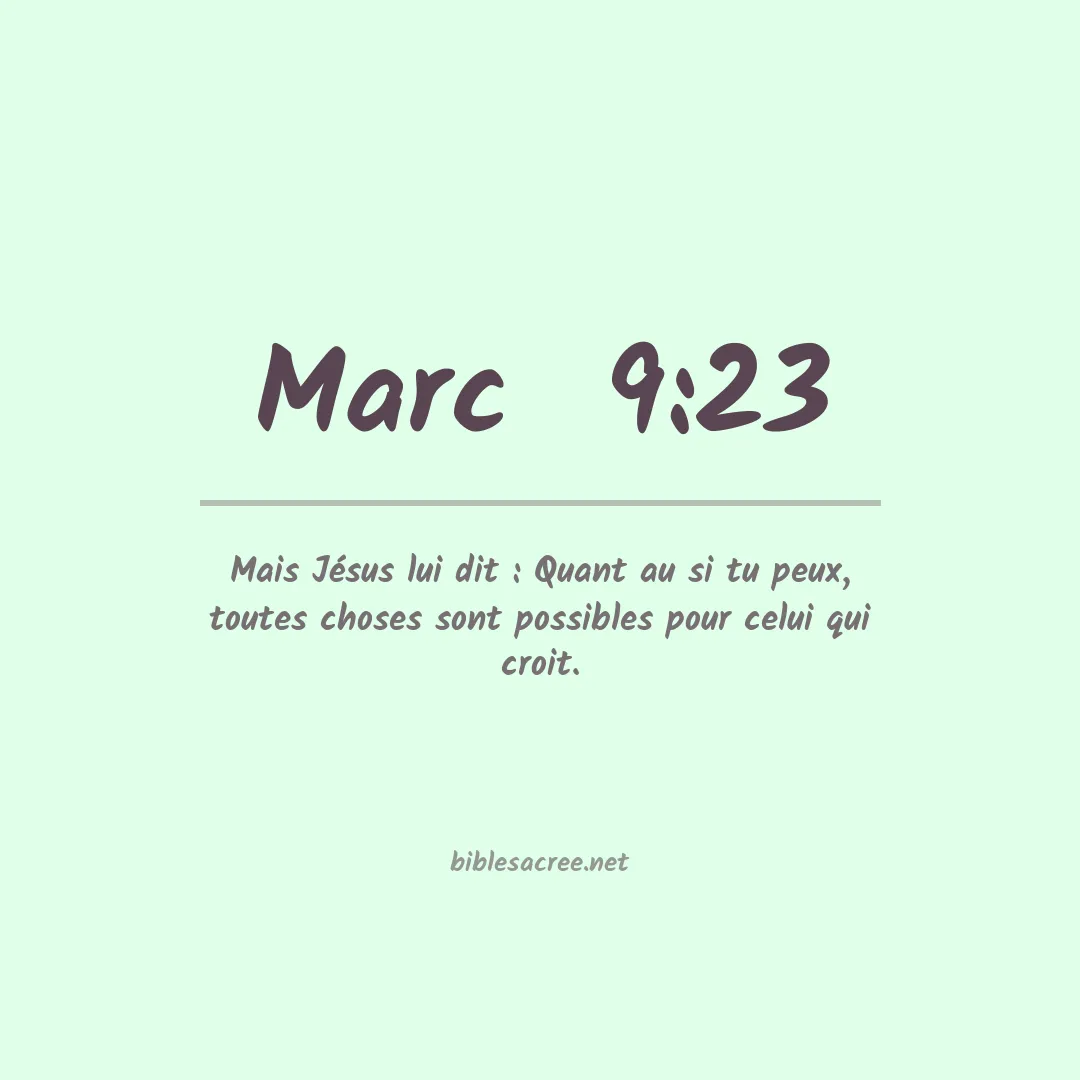 Marc  - 9:23