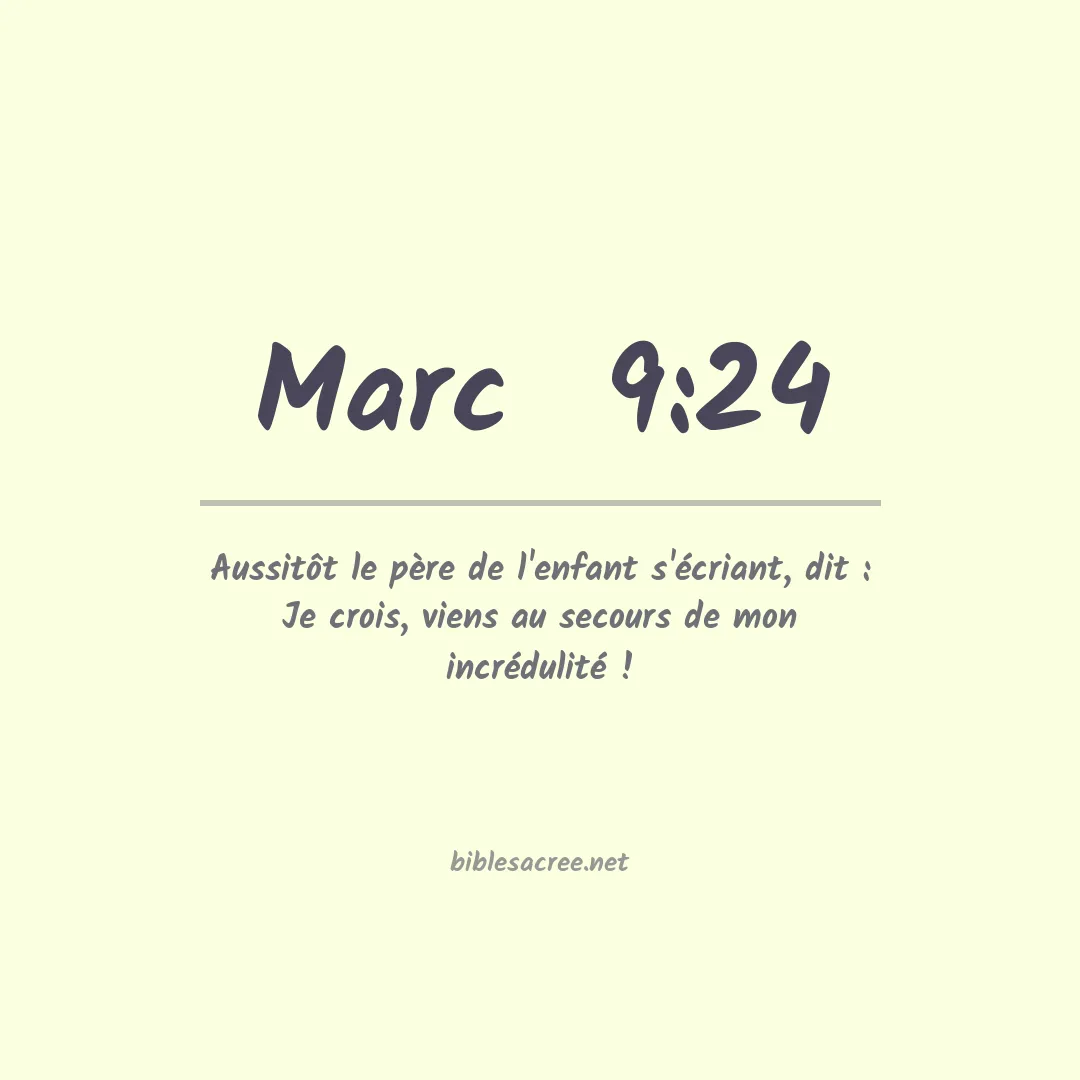 Marc  - 9:24