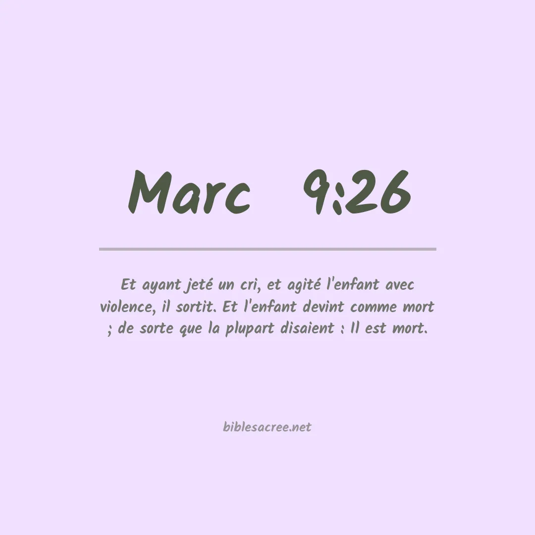Marc  - 9:26