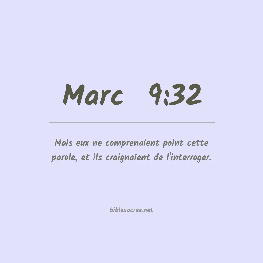 Marc  - 9:32