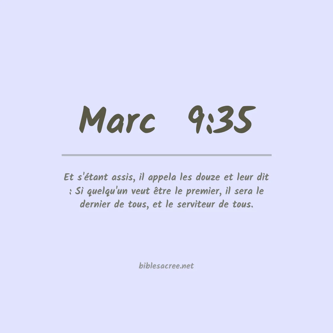 Marc  - 9:35