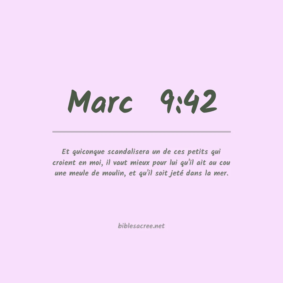 Marc  - 9:42