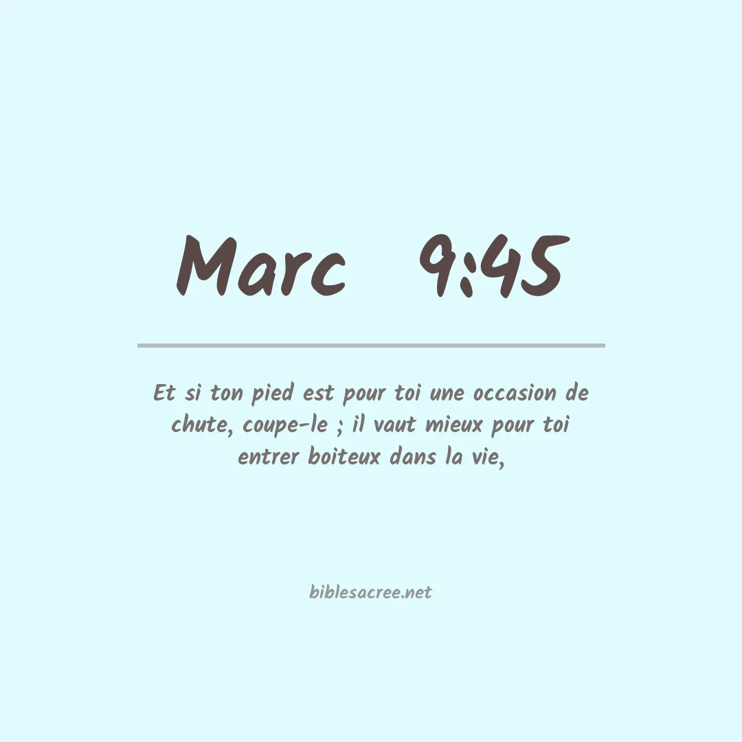 Marc  - 9:45