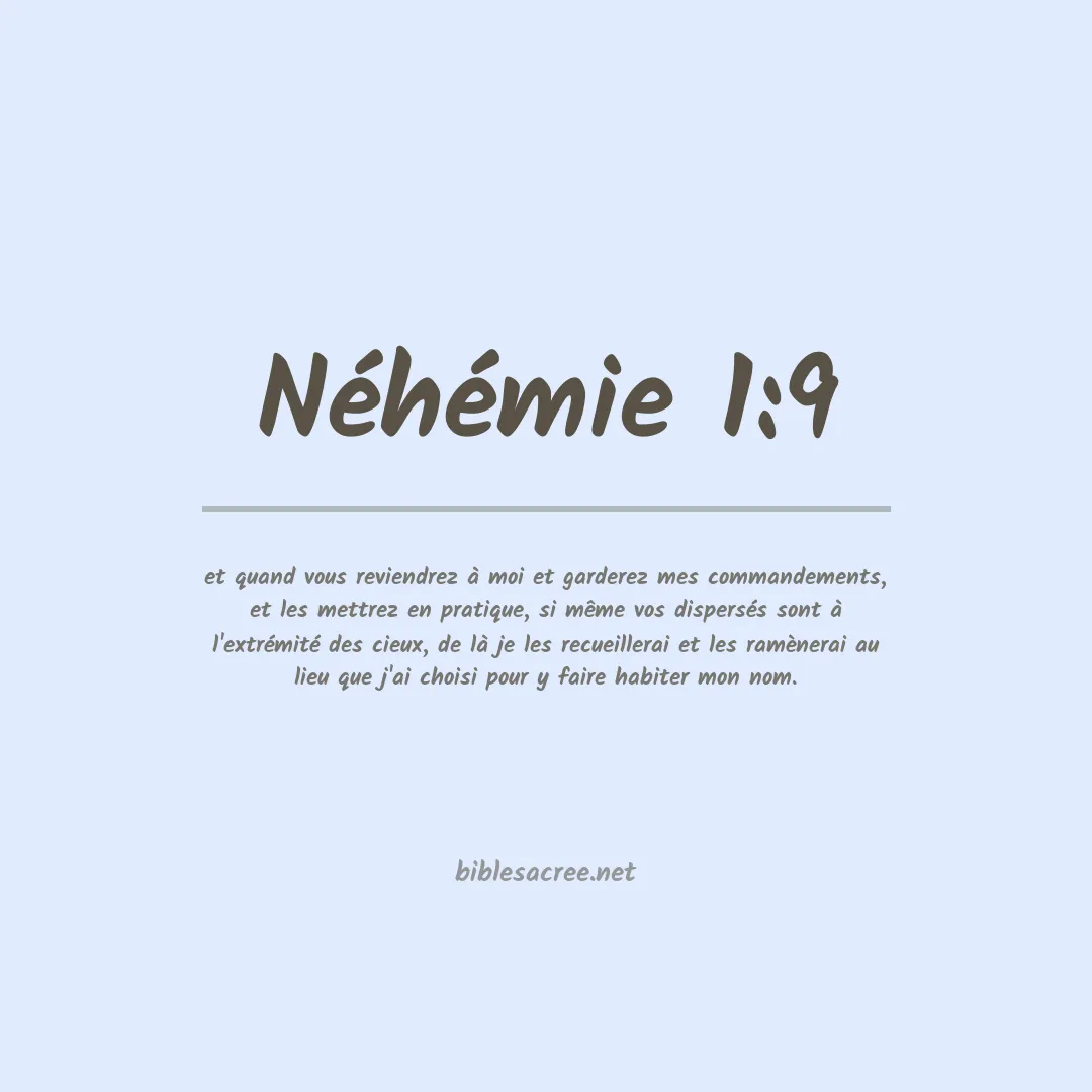 Néhémie - 1:9