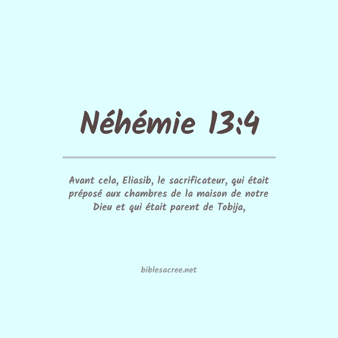 Néhémie - 13:4