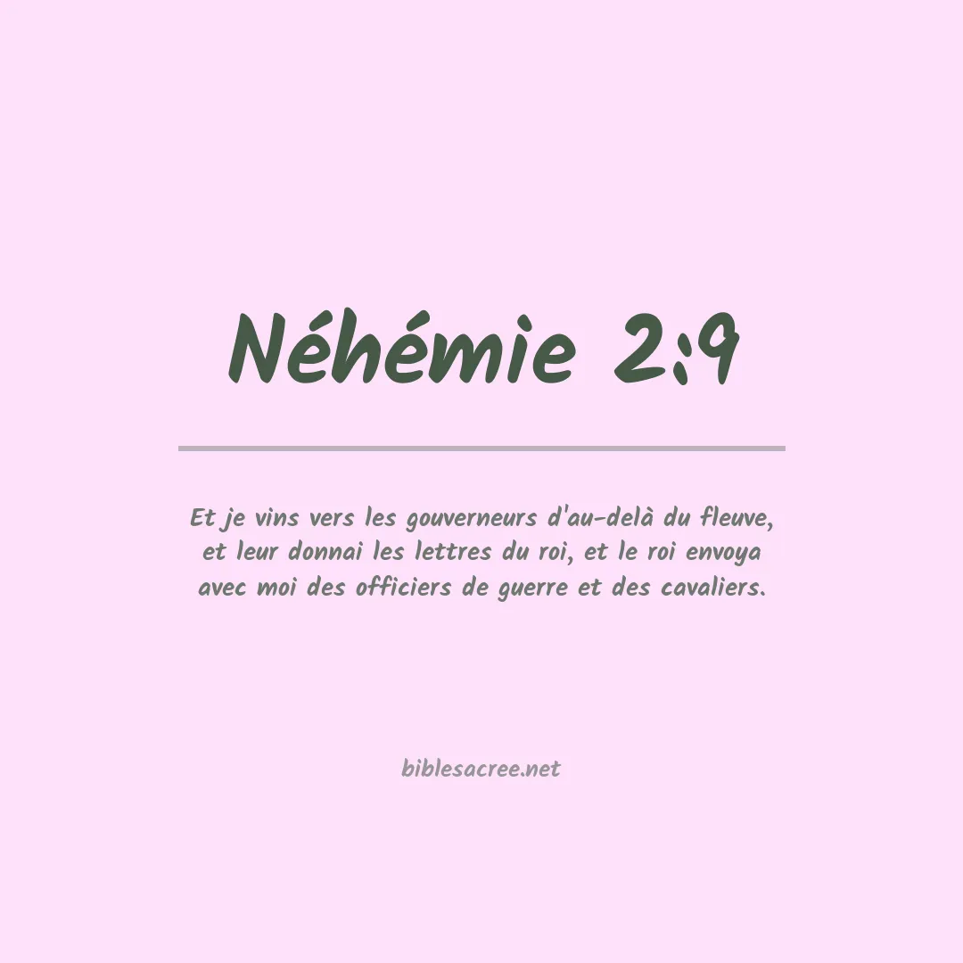 Néhémie - 2:9