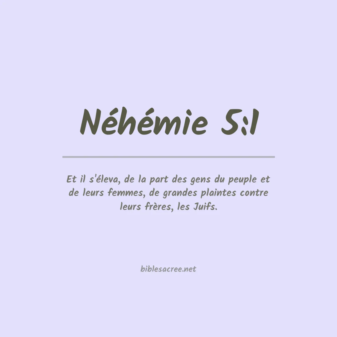 Néhémie - 5:1