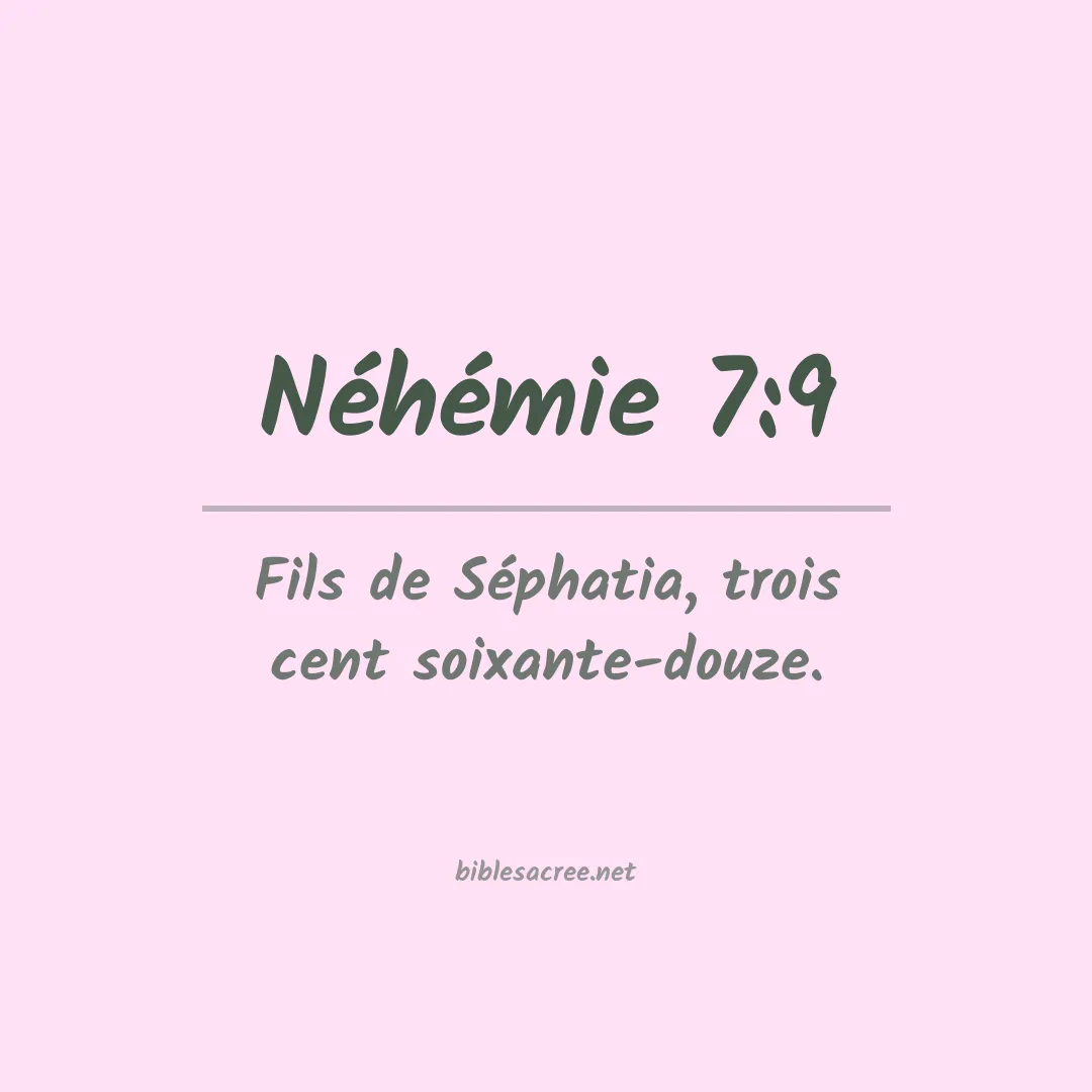 Néhémie - 7:9