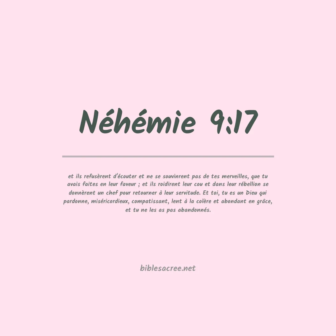 Néhémie - 9:17