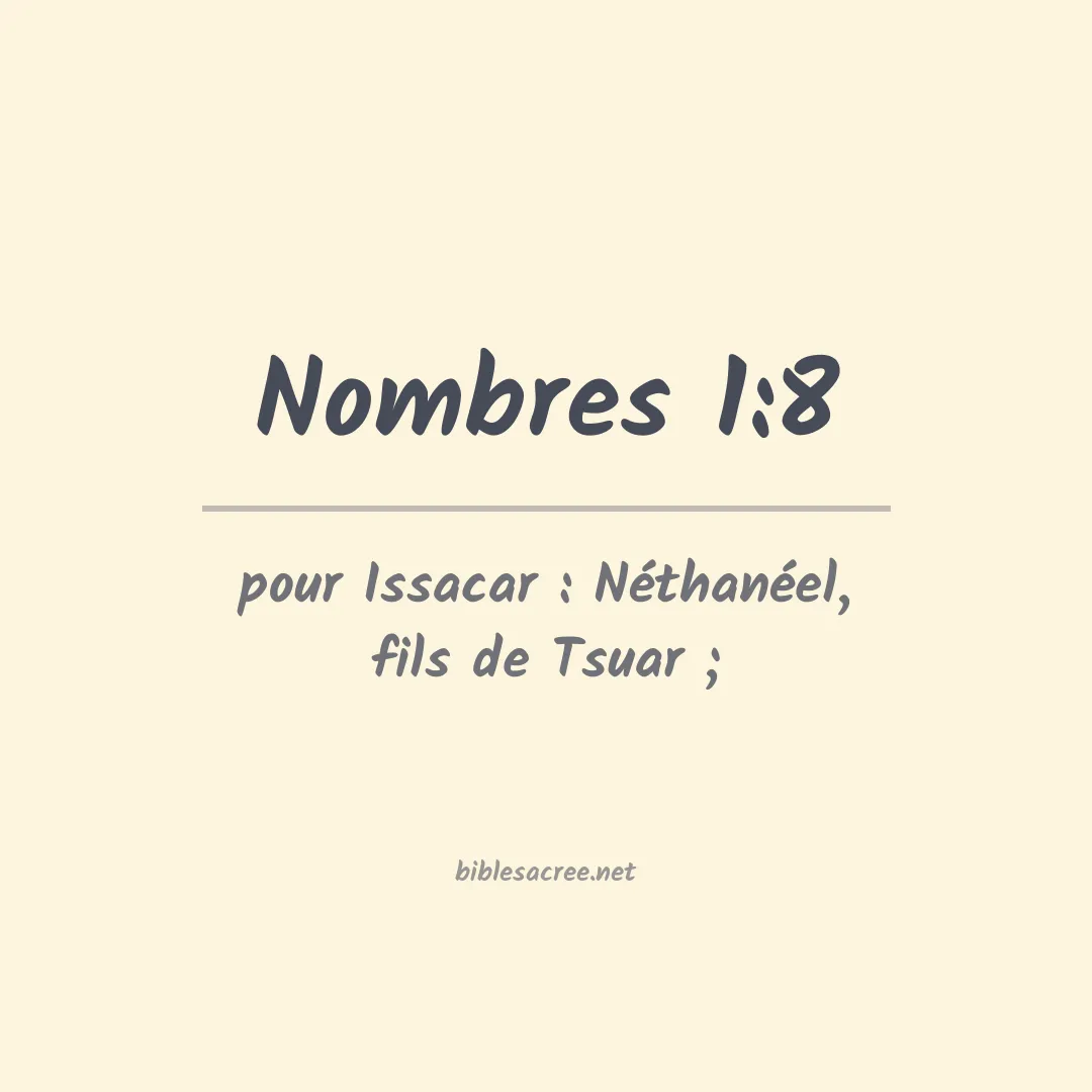 Nombres - 1:8