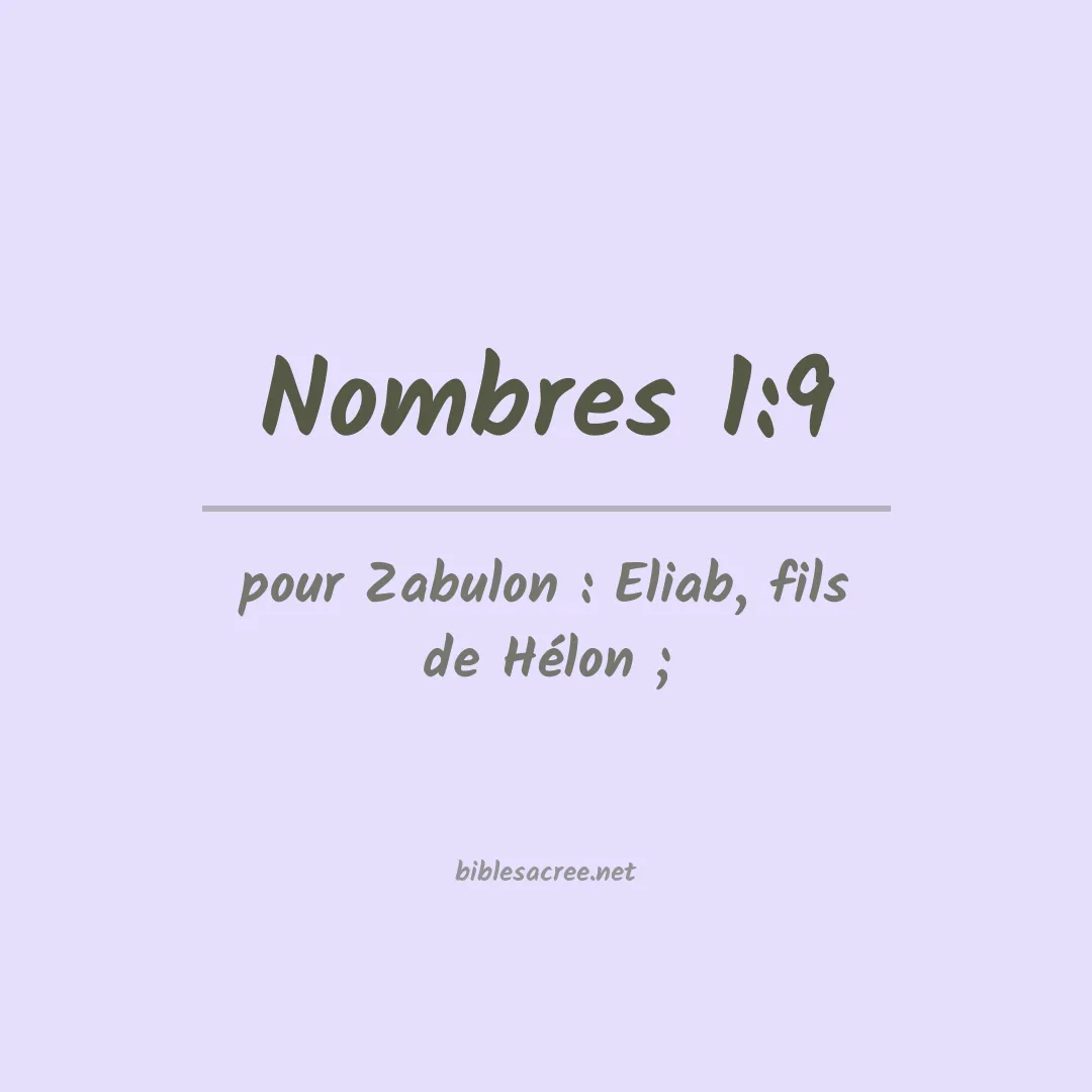 Nombres - 1:9