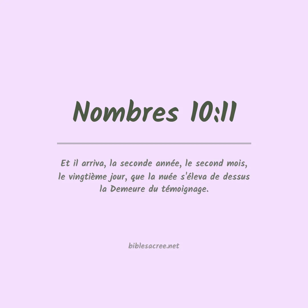 Nombres - 10:11