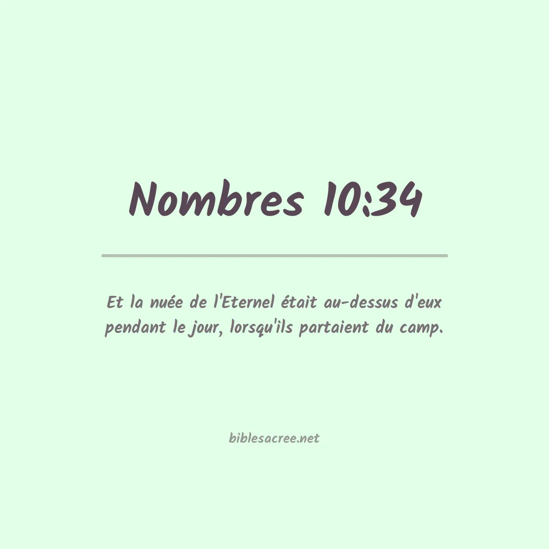 Nombres - 10:34