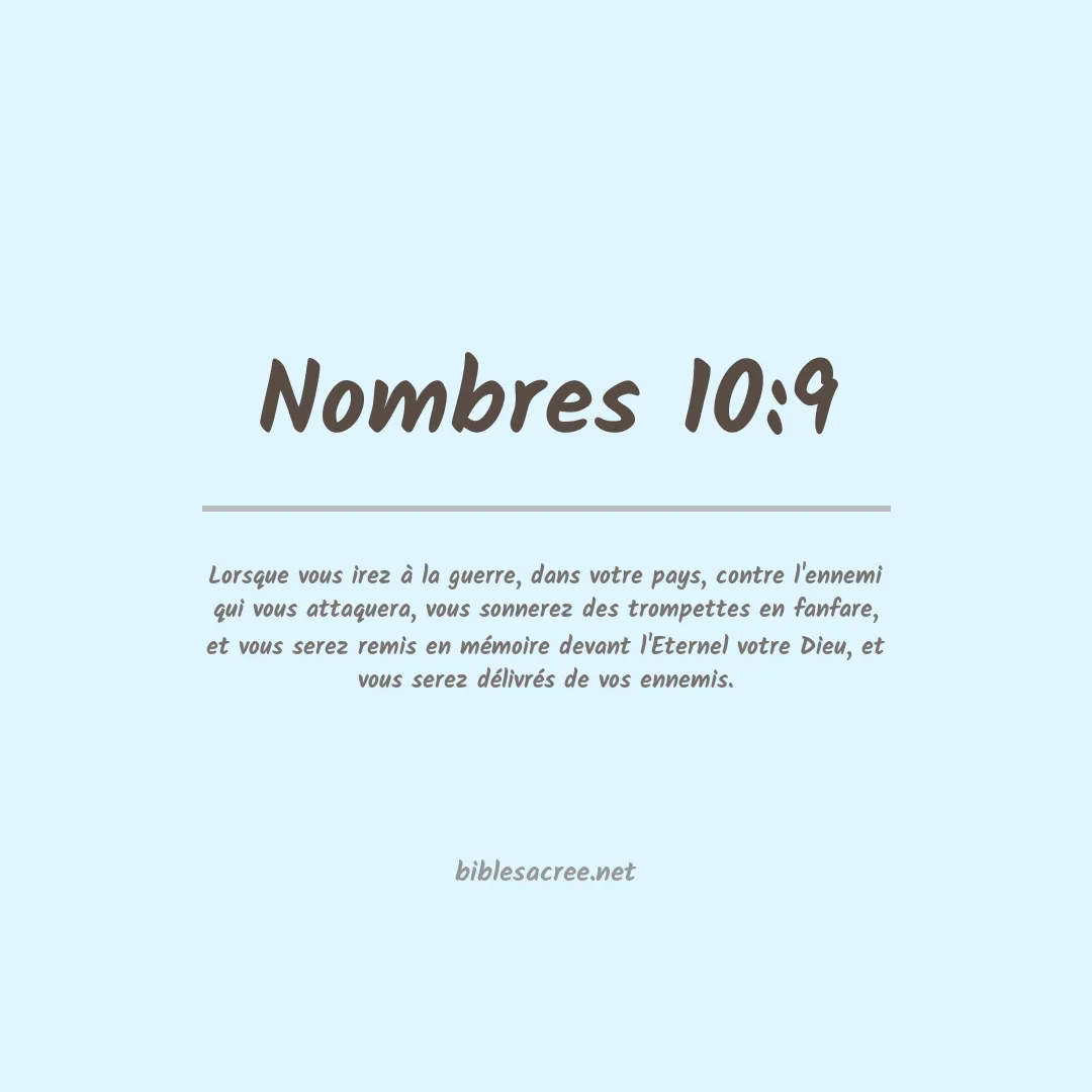 Nombres - 10:9