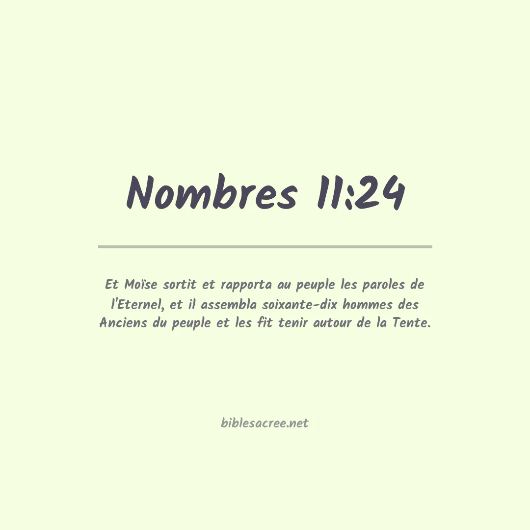Nombres - 11:24