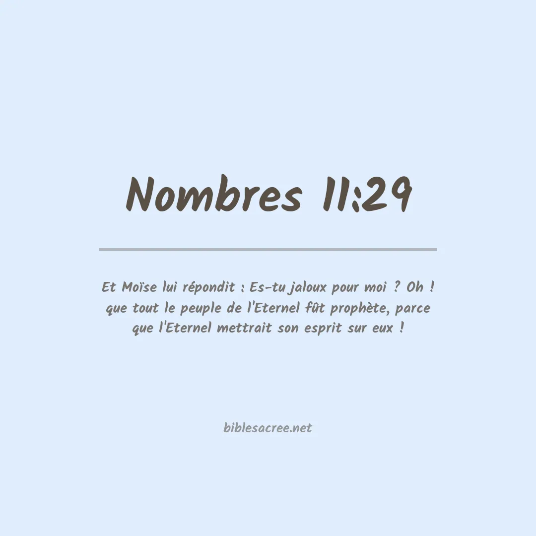 Nombres - 11:29