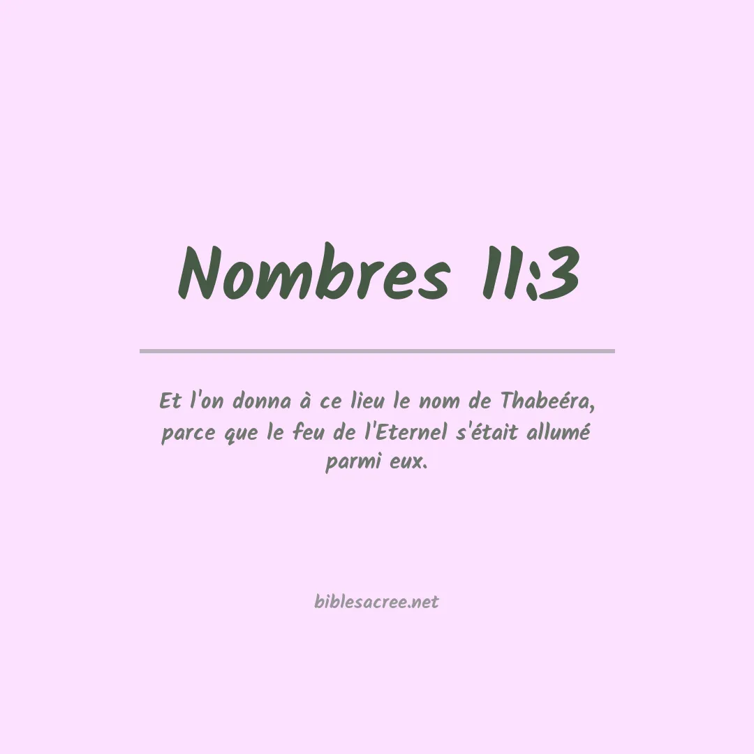 Nombres - 11:3