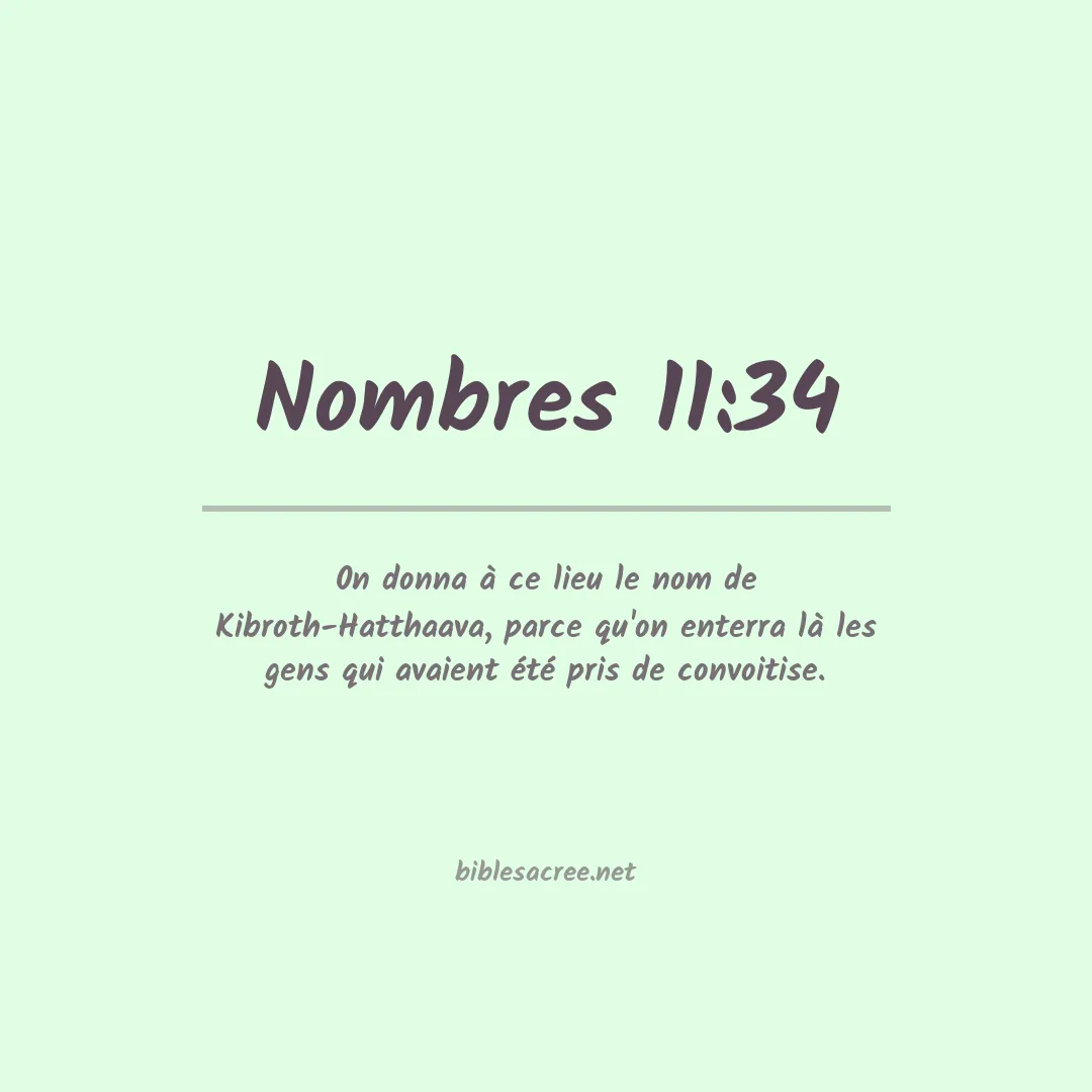 Nombres - 11:34