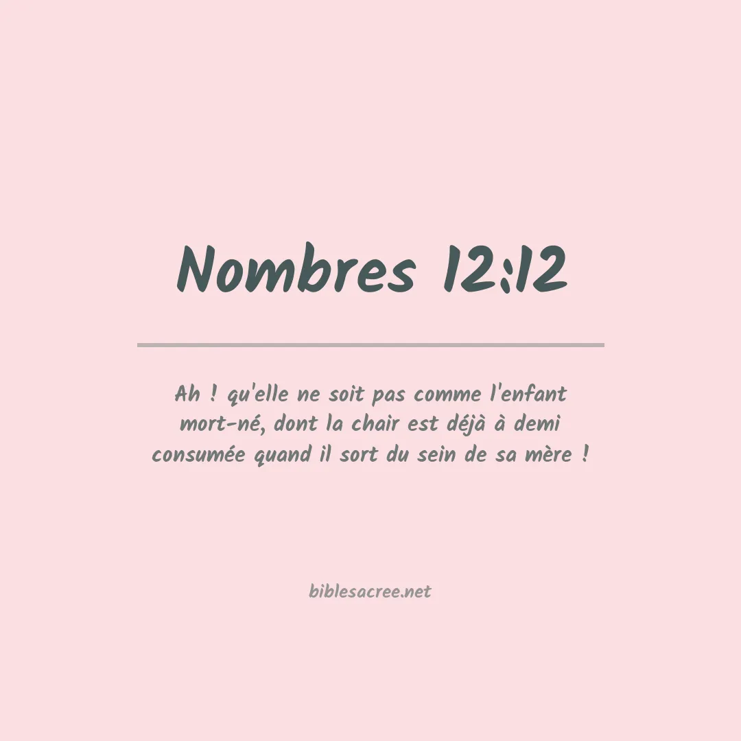 Nombres - 12:12