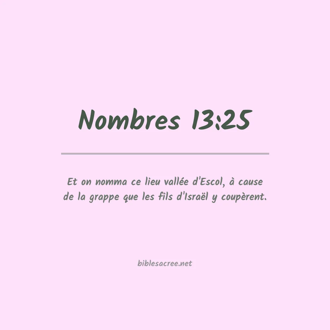 Nombres - 13:25