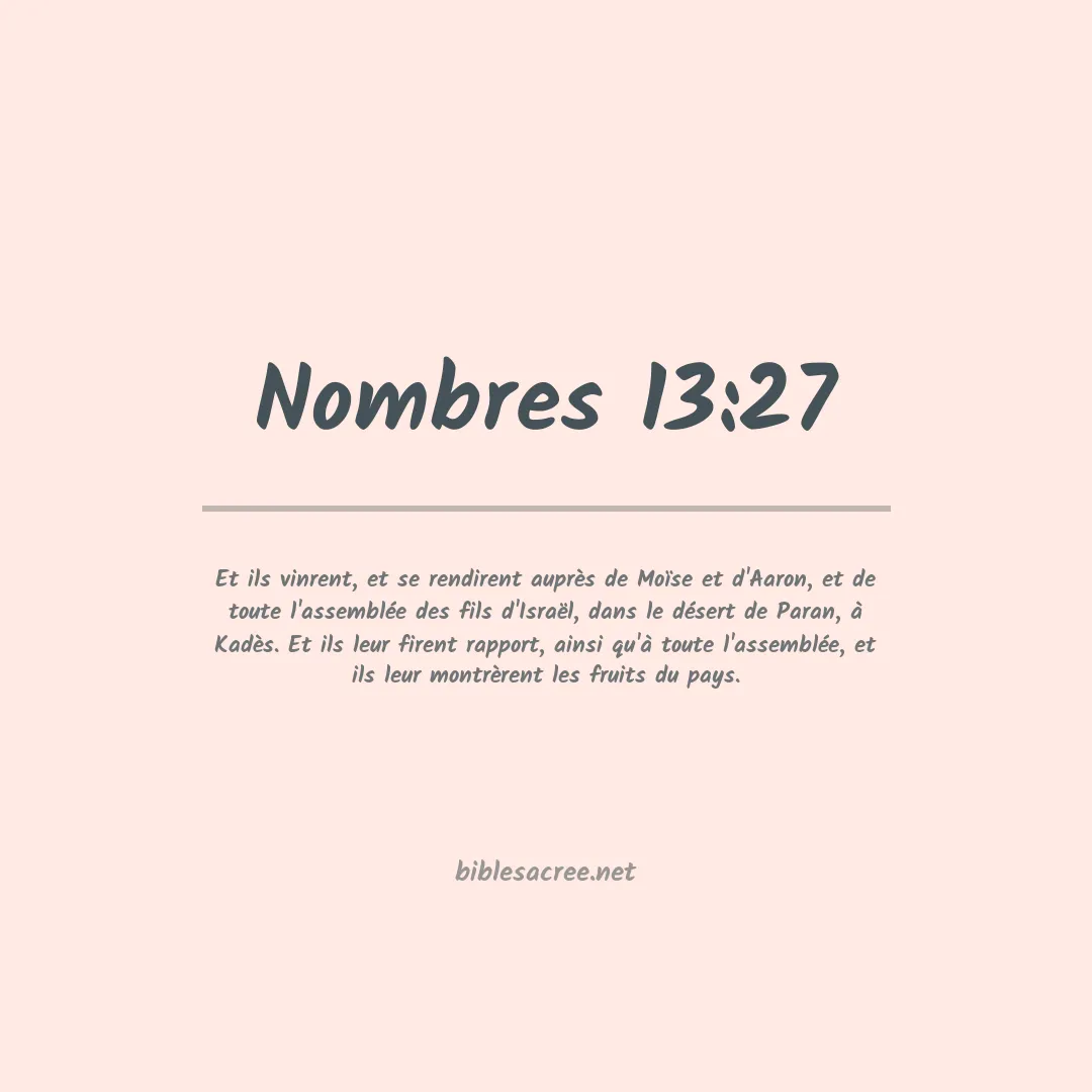 Nombres - 13:27