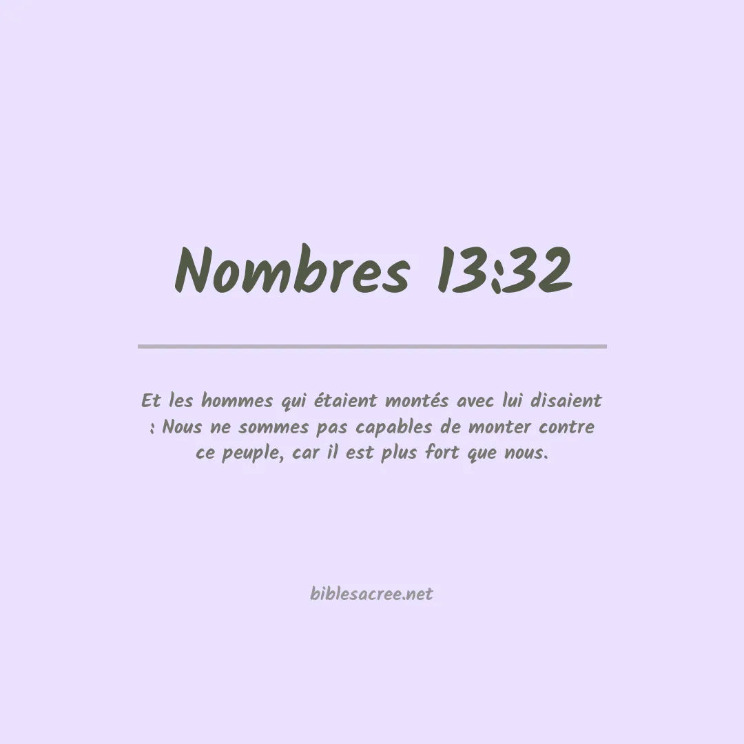Nombres - 13:32