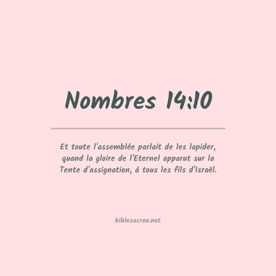 Nombres - 14:10