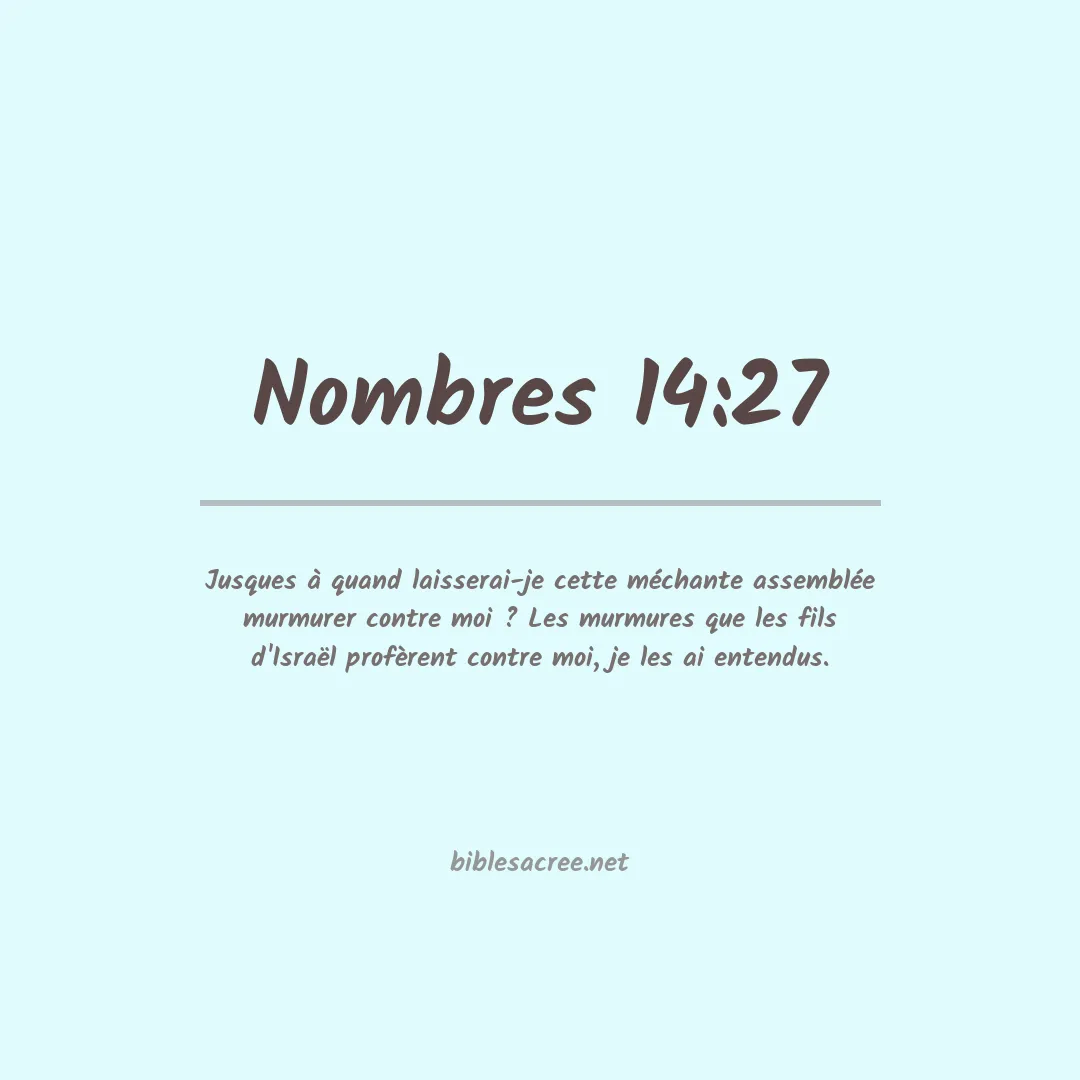Nombres - 14:27