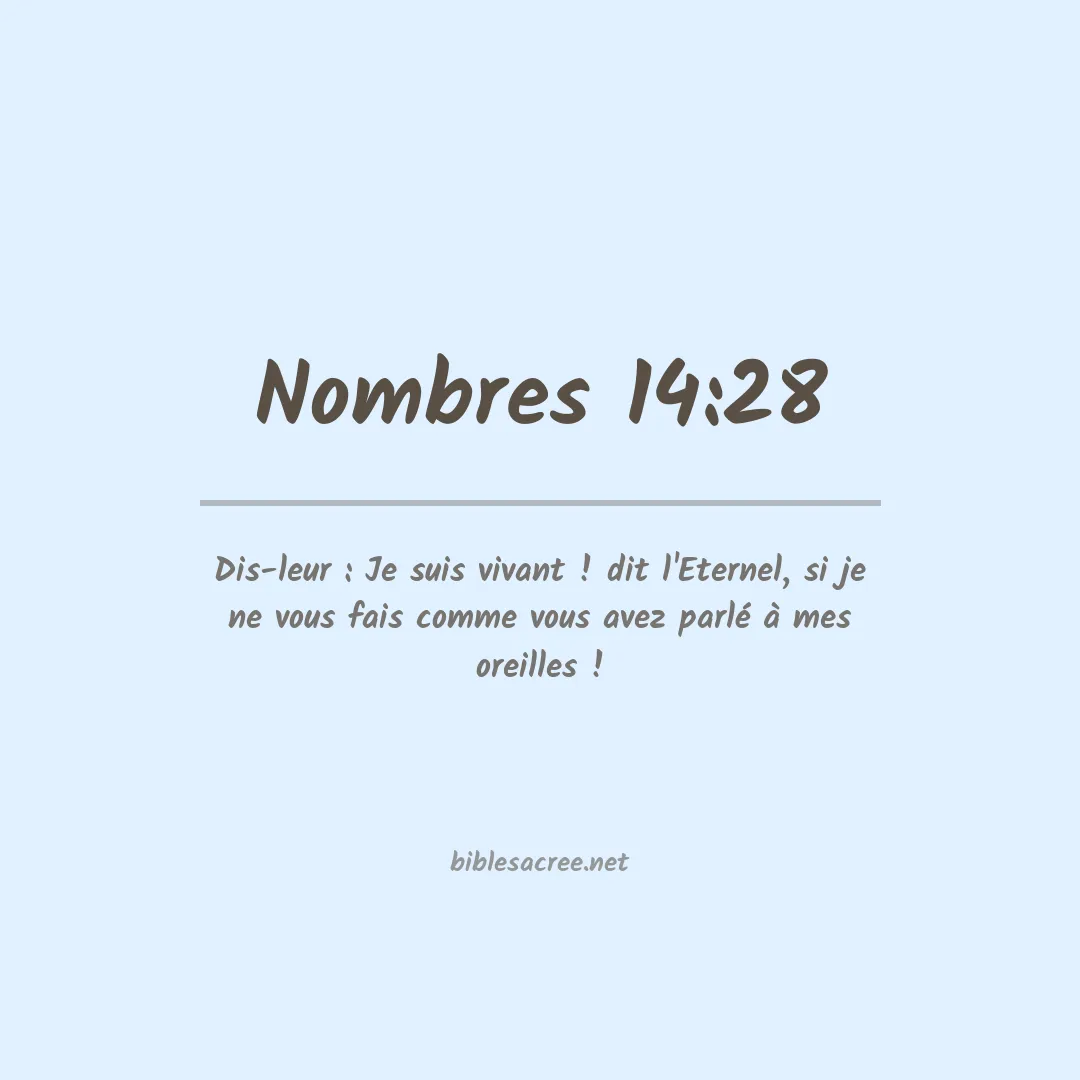 Nombres - 14:28