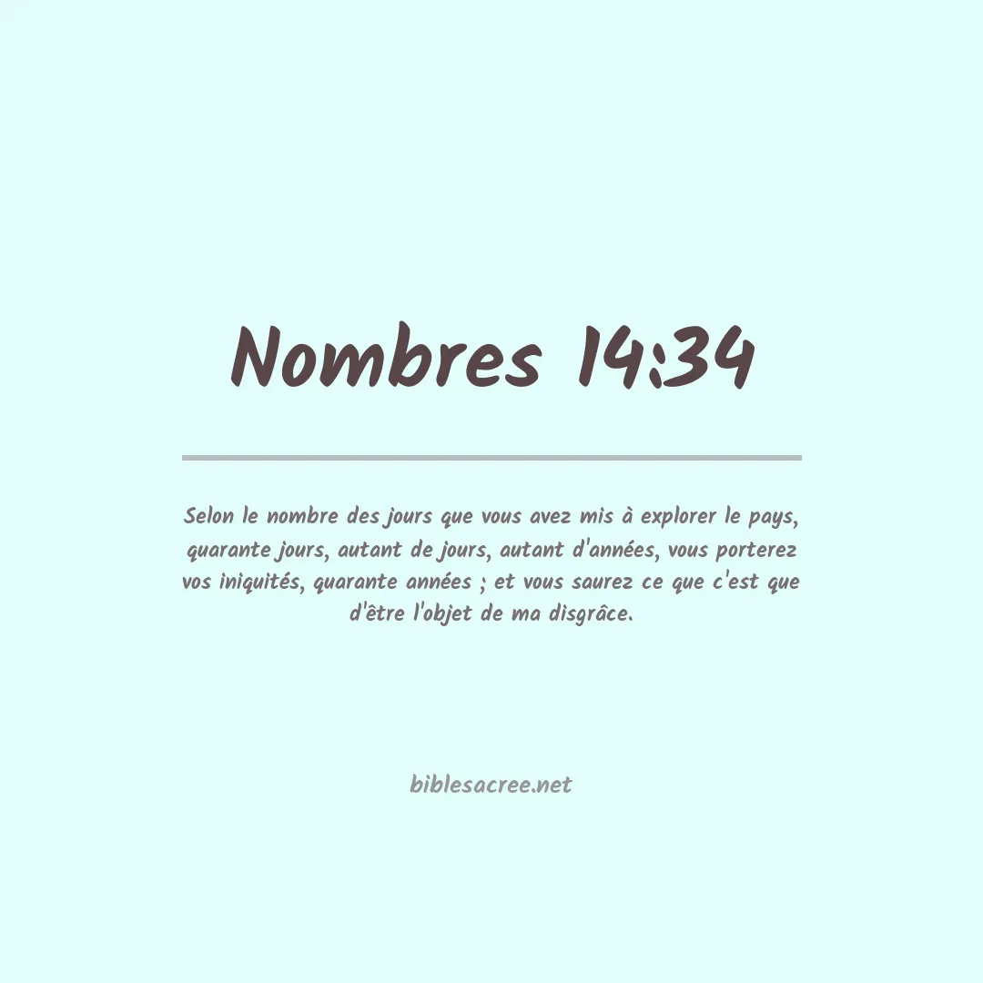 Nombres - 14:34