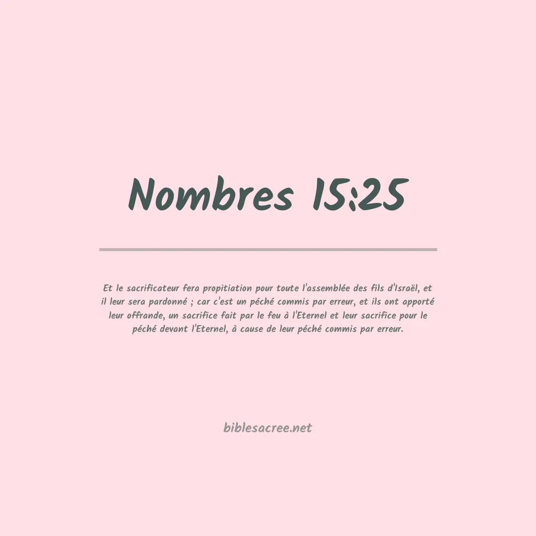 Nombres - 15:25