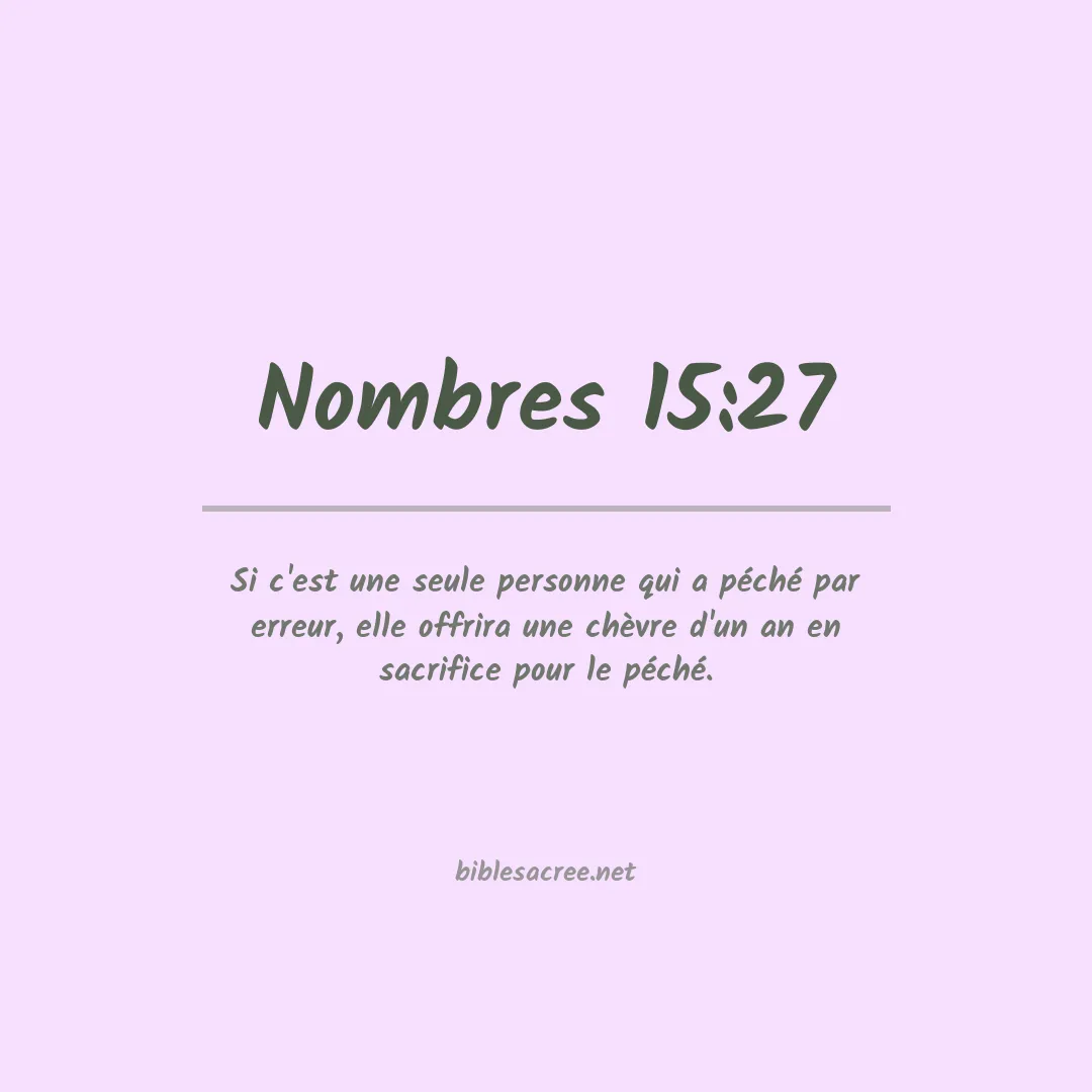 Nombres - 15:27