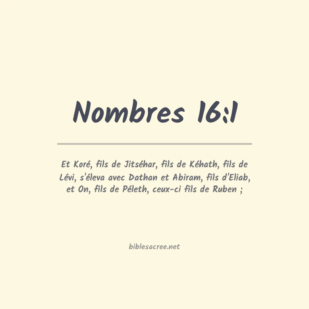 Nombres - 16:1