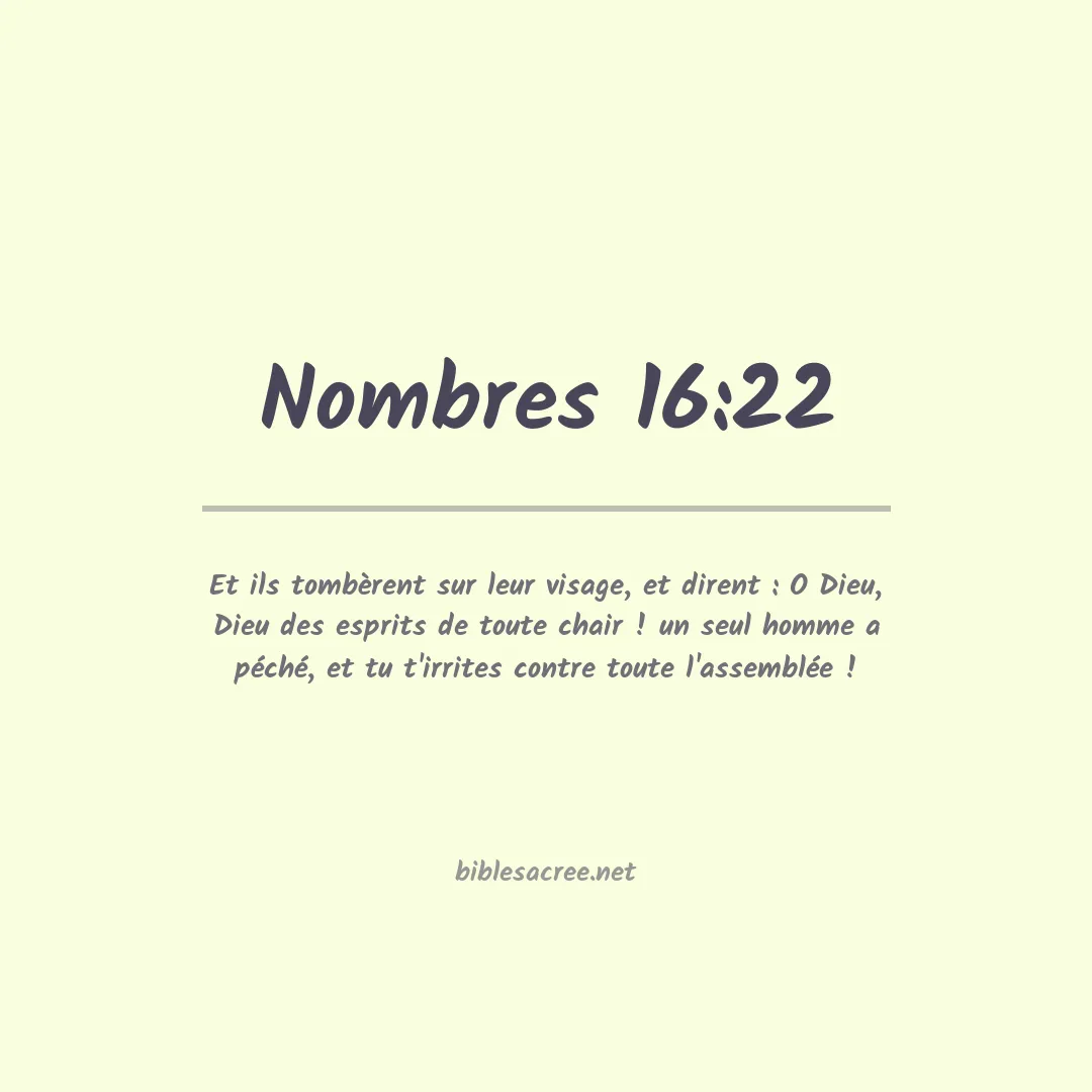 Nombres - 16:22