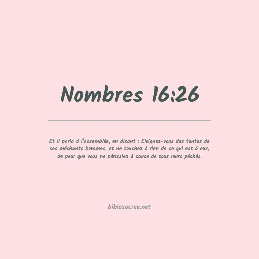 Nombres - 16:26