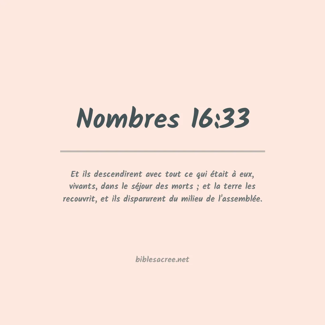 Nombres - 16:33