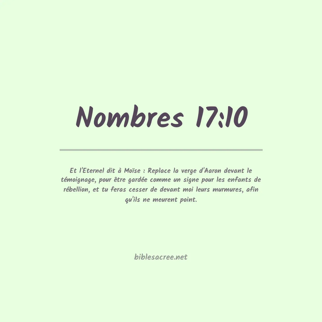 Nombres - 17:10