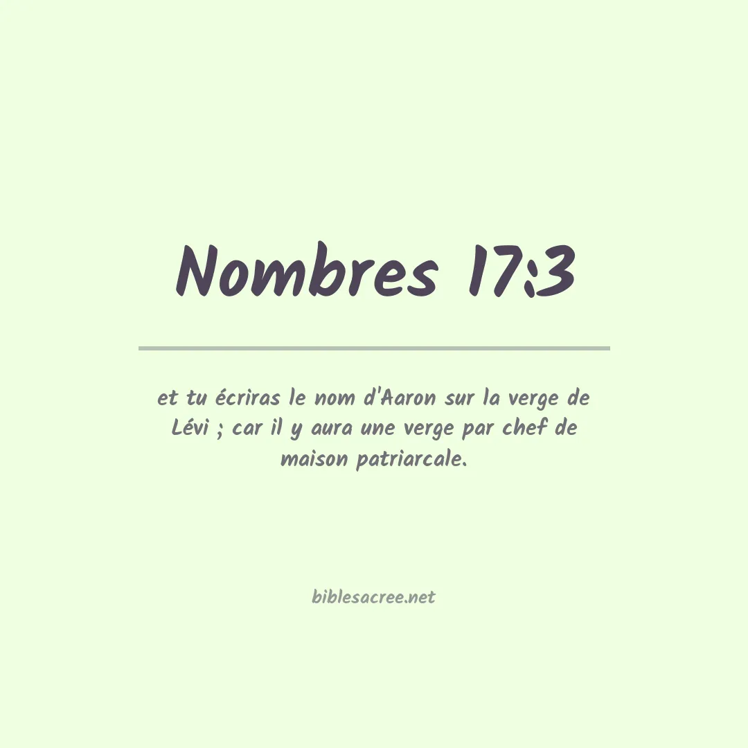 Nombres - 17:3