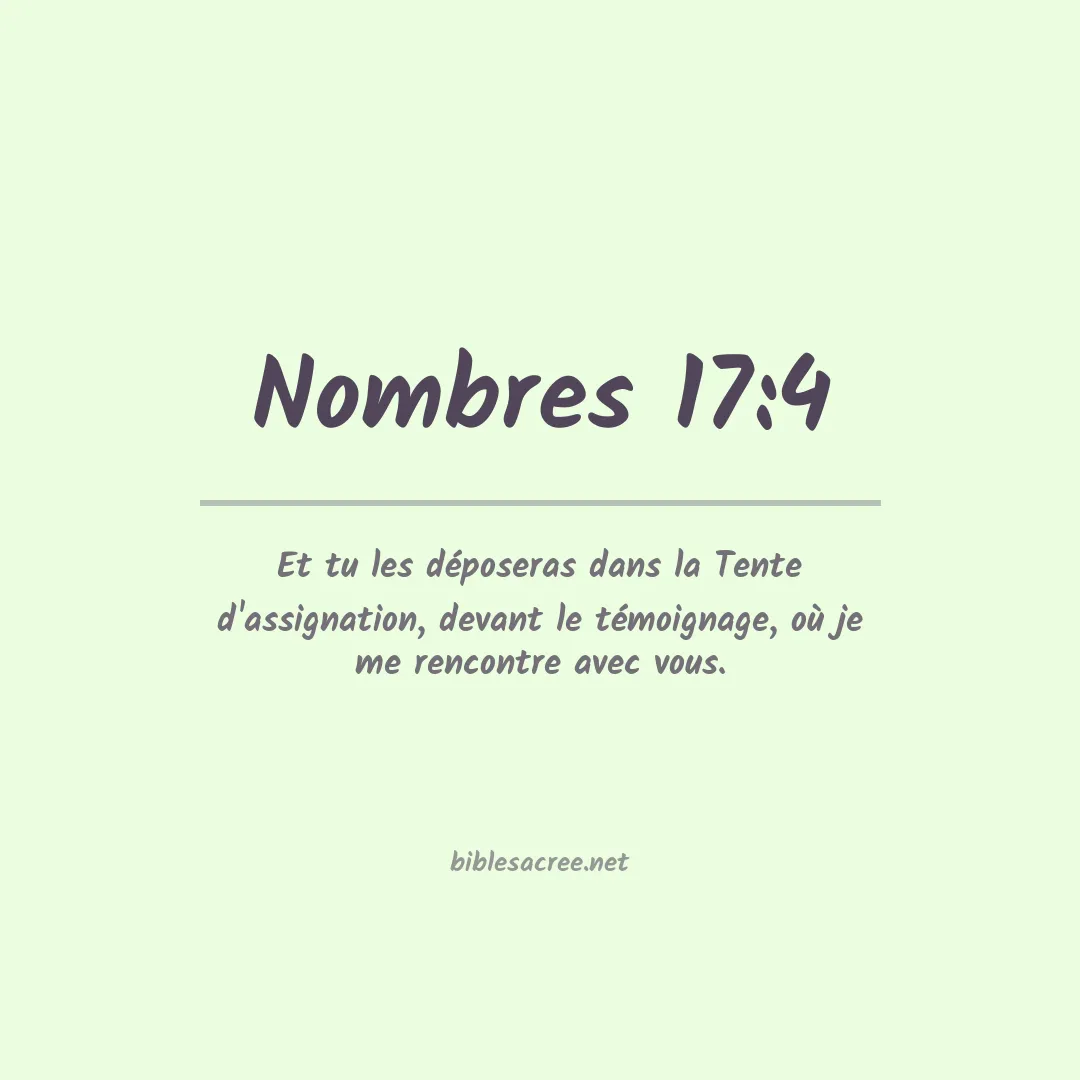 Nombres - 17:4