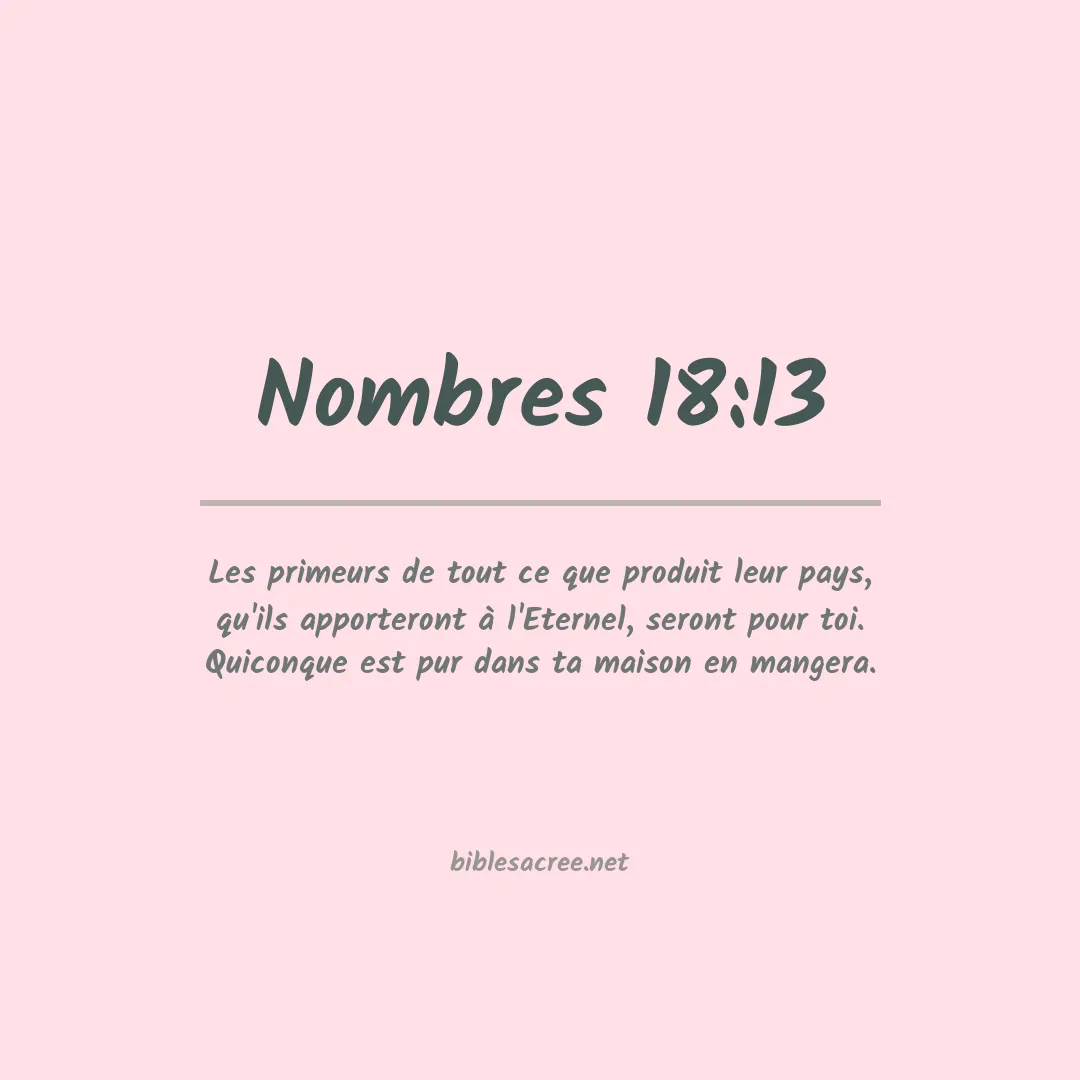 Nombres - 18:13