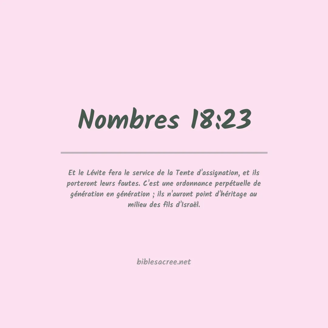Nombres - 18:23