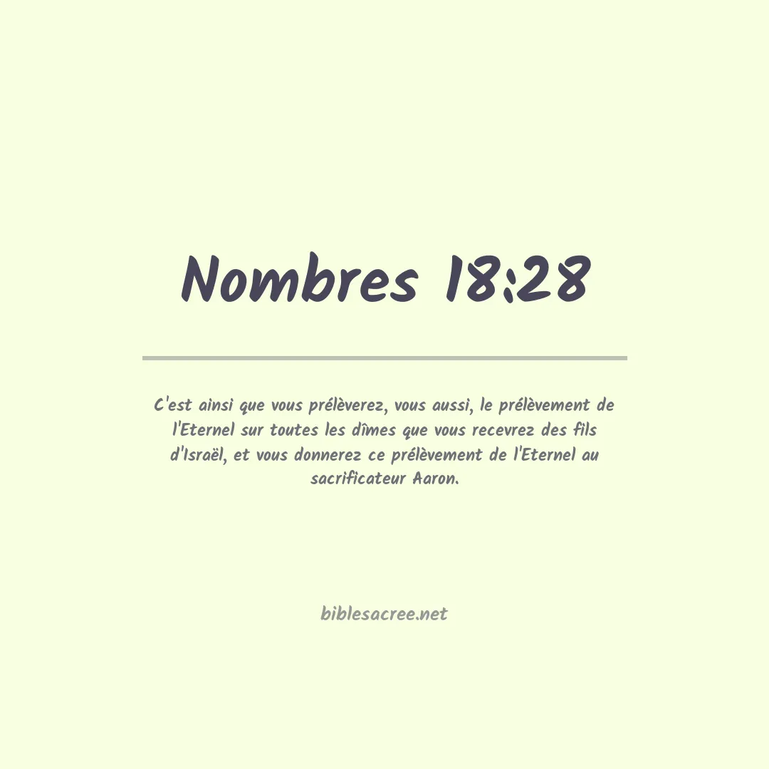 Nombres - 18:28
