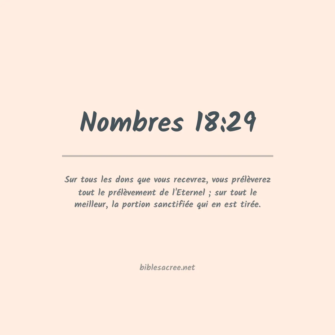 Nombres - 18:29