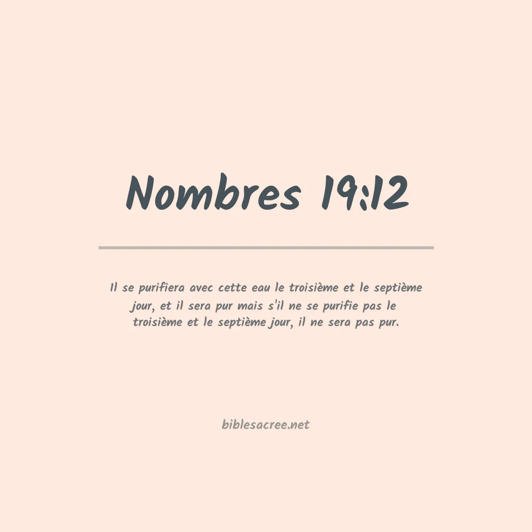 Nombres - 19:12
