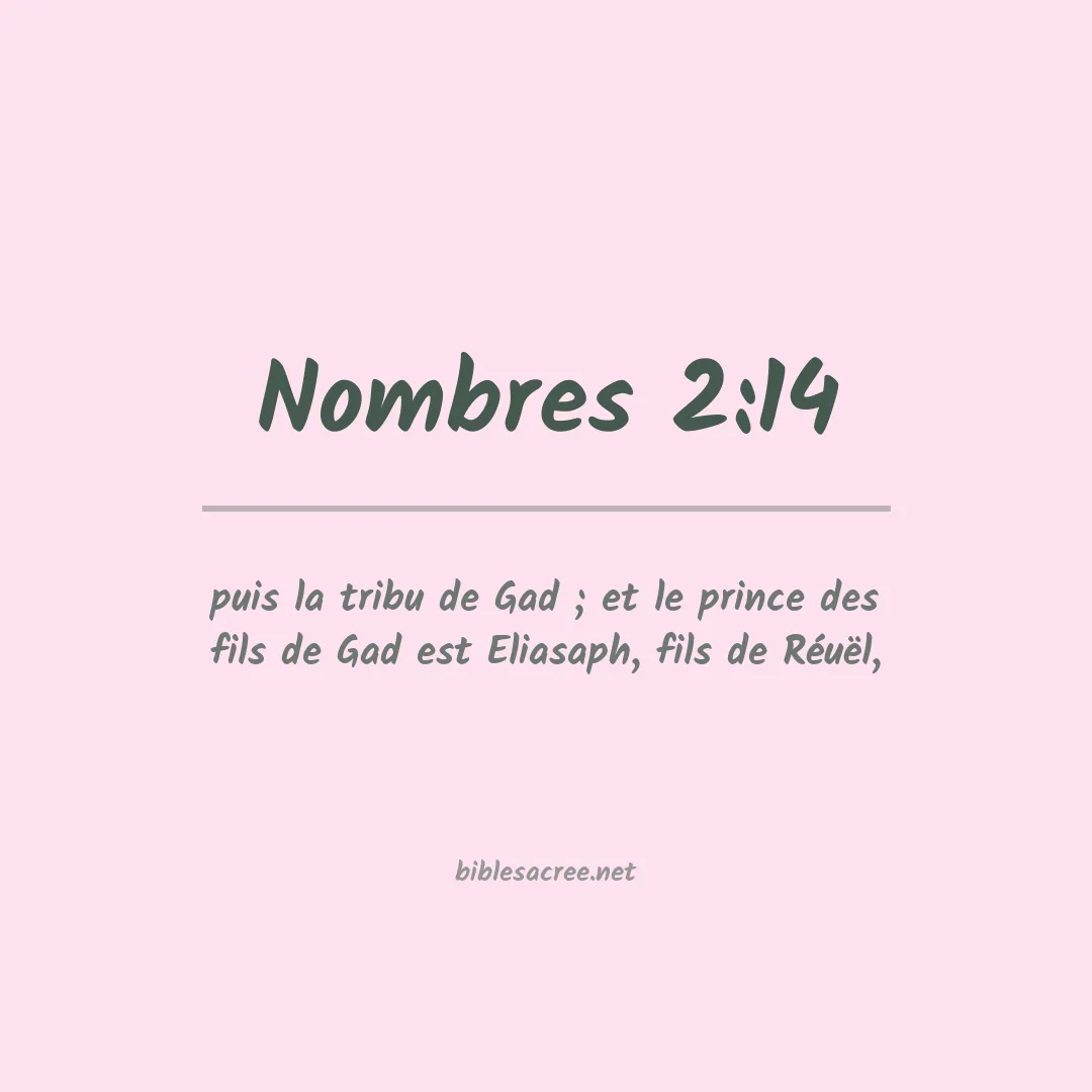 Nombres - 2:14
